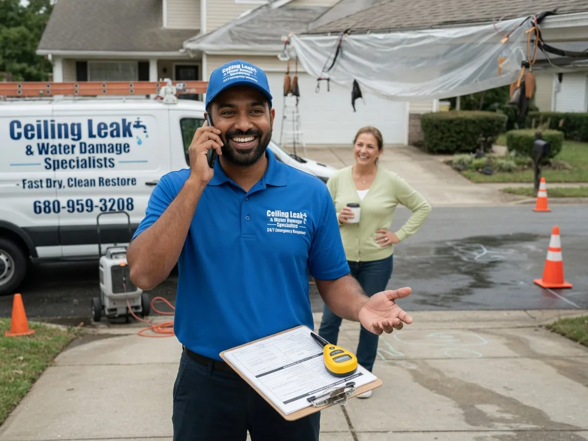 Ceiling Leak Cleanup Russell, IA FAQs